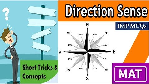 Direction sense problems || Tips & Tricks || MAT Paper || NTSE,NMMS, PSTSE & Other Competitive Exam