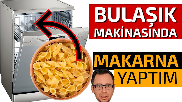 Bulaşık Makinesinde MAKARNA Yaptım! Nasıl mı oldu?