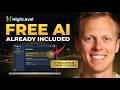 GoHighLevel AI: How To Get FREE AI Inside Your GoHighLevel Account