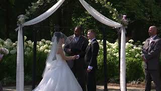 Bill Miller’s Castle in Branford, CT Wedding Ceremony 7719!