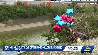 Coroner identifies 4 men killed after crash into the Mill Creek