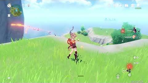 Yoimiya 9 N2 and 17 N1, each in one E duration (PS4 30 fps)