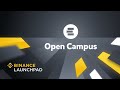 Open Campus (EDU) - новый проект на Binance Launchpad