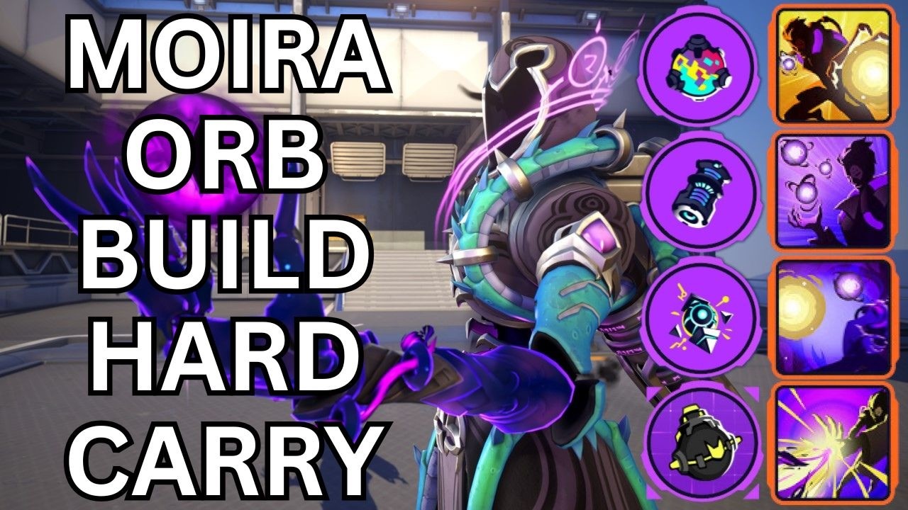 Hard Carrying With The Moira Orb Build In Overwatch Stadium(Only ...