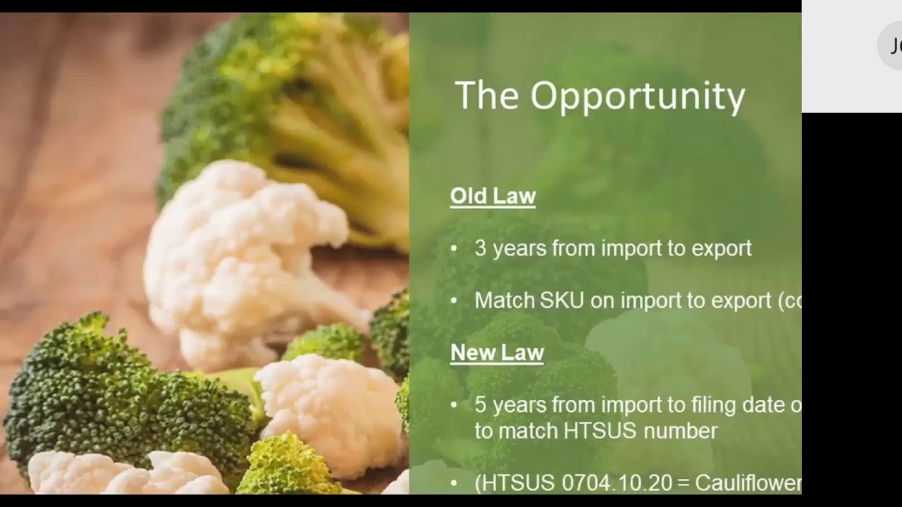 Duty Drawback – New Opportunities