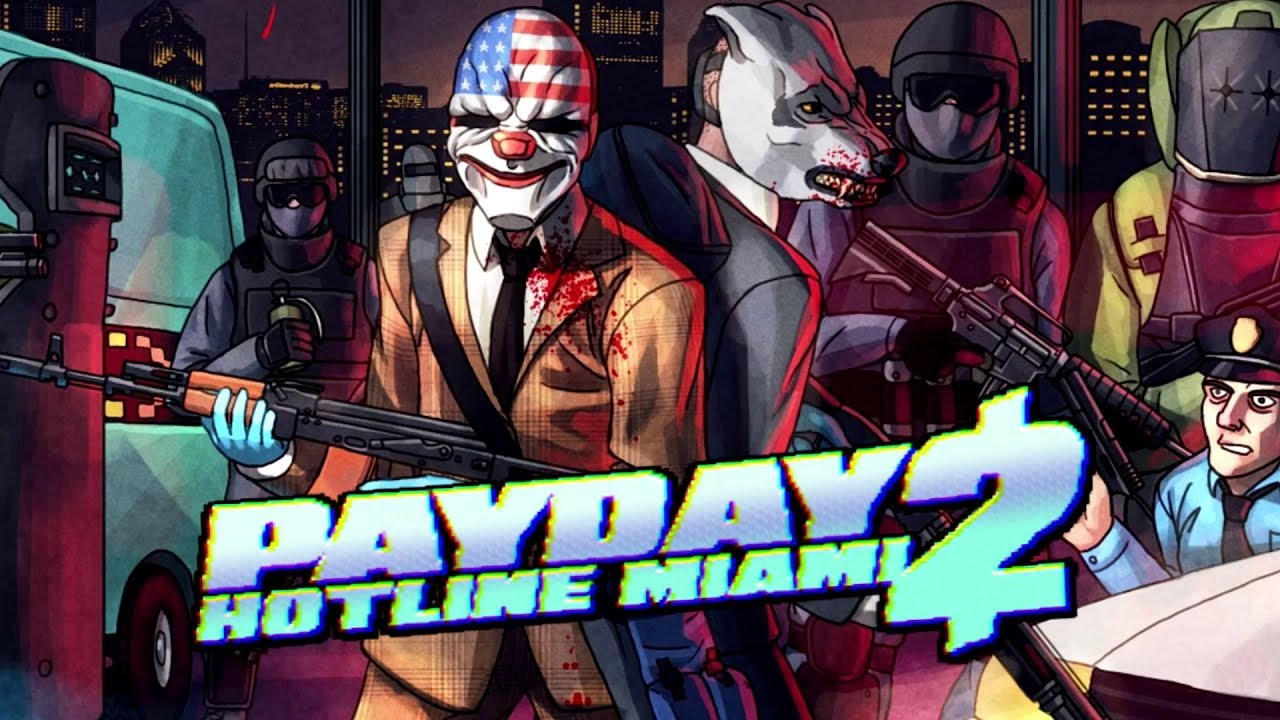 Payday 2 hotline miami pack фото 28