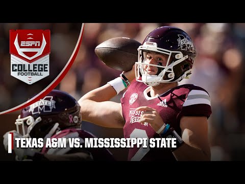 Texas a&m aggies vs. Mississippi state bulldogs | full game highlights