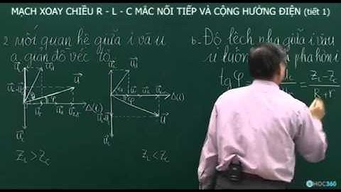 Mạch Xoay chiều R L C Mắc Nối Tiếp & Cộng Hưởng Điện  Tiết 1