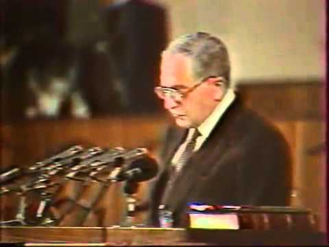 ზვიად გამსახურდიას გამოსვლა. 1990 წლის 14 ნოემბერი საქართველოს რესპუბლიკის უზენაესი საბჭო 1 სესია