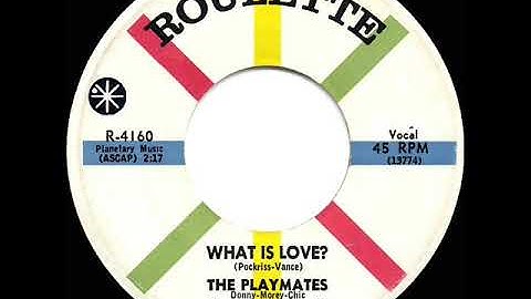 1959 HITS ARCHIVE: What Is Love? - Playmates