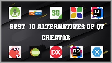 Qt Creator | Top 16 Alternatives of Qt Creator