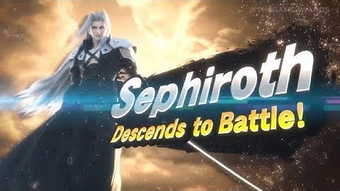 Sephiroth! Super Smash Bros Ultimate(Challenger Pack 8 DLC Trailer)