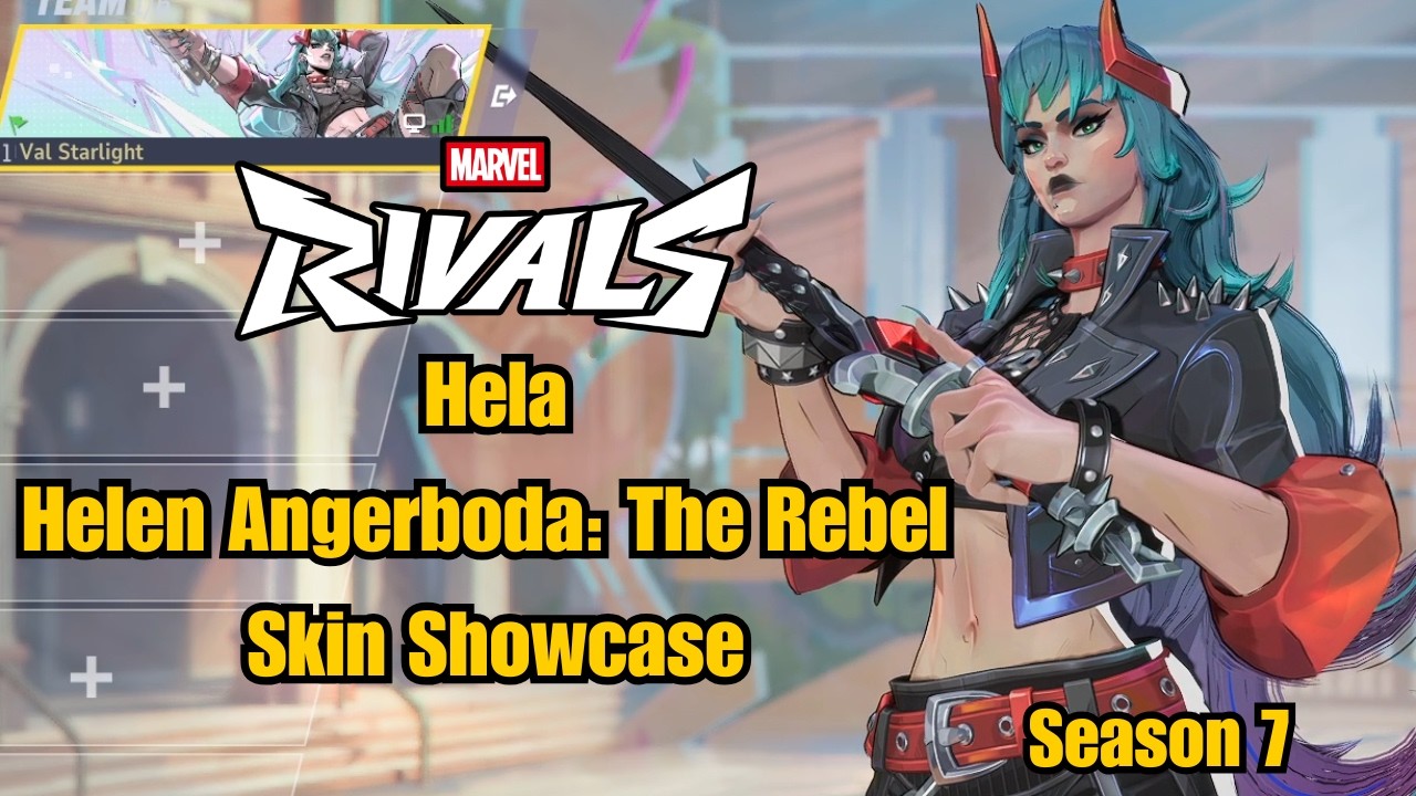 Helen Rivals Hela | Helen Angerboda: The Rebel Battle Pass Skin Showcase | Marvel ...