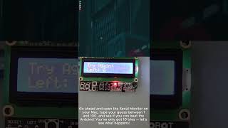 Arduino Guess the Number Game with LCD Keypad Shield &amp; Serial Input | Fun Project Challenge!