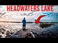 How to Catch 63-degree Topwater BASS at Headwaters Lake