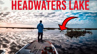 How to Catch 63-degree Topwater BASS at Headwaters Lake