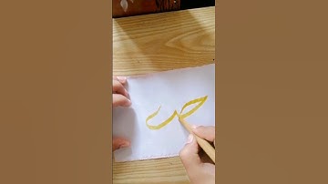 How to write the alternative connection of (طب) in stylish caligraphy#art#calligraphyart #(ط)series