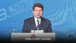 12. Kalkınma Planında Adli Tıp Kurumuyla Ilgili Ana Hedeflerimizi Ortaya Koyduk.