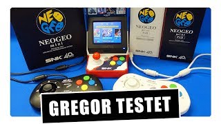 Gregor testet das SNK NEOGEO mini International (Review / Test) Neo Geo Mini Special Edition