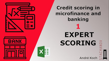 Credit scoring in microfinance and banking: 1: Expert scoring