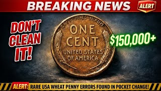 Hidden Treasure Alert🔴 3 Rare Lincoln Wheat Pennies Worth Serious Money!