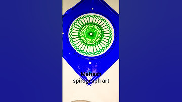 spirograph design pattern #art #stepbystep #drawing #artsandcrafts #calligraphy #spirograph #shorts