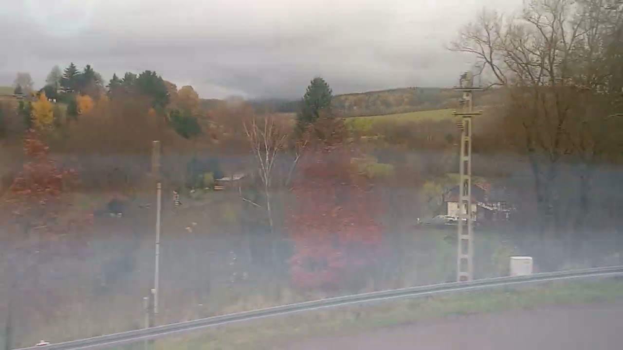 Die Zug fahrt nach Schmalkalder-HBF