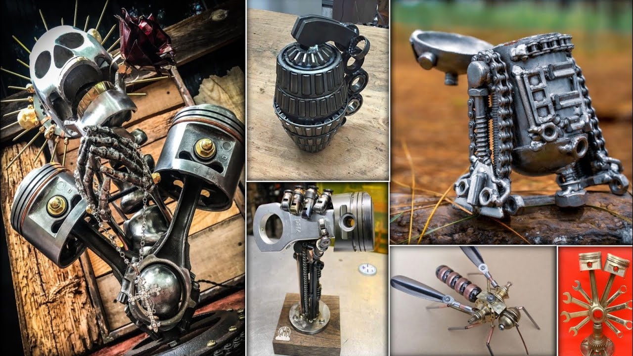 Morden scrap metal projects/ Metal ideas/ 90 Addiction