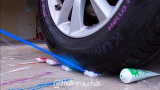 Crushing Crunchy & Soft Things by Car! EXPERIMENT CAR vs CHIPS (Compilation) screenshot 1