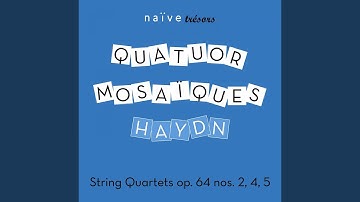 String Quartet No. 51 in G Major, Op. 64 No. 4, Hob. III:66: IV. Finale. Presto