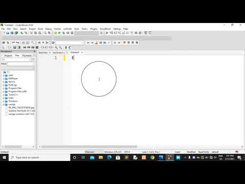 Code blocks  switch case Programm