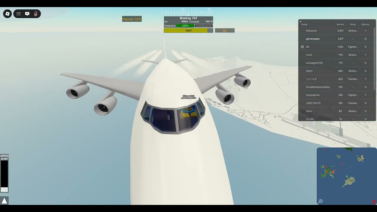 Takeoff The Cyprus Larnaca Airport Landing İn Greater Rockford With Dan Am Airlines Boeing 747 Plane