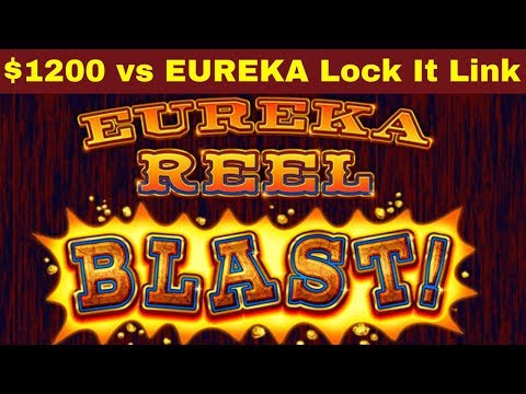 When Slots DON'T PAY Anything ! $1200 vs EUREKA Lock It Link Slot Machine | Loteria Lock It Link