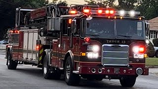 Baltimore County Fire Department Brand New Engine 13 and Truck 13 Responding to a Box Alarm 06/13/23