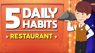 5 Daily Habits To Improve Your English | At The Restaurant