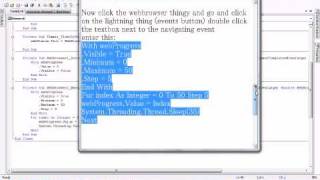 How to make a sick looking webbrowser in visual basic PT2 (READ DESCRIPTION FOR CODES)