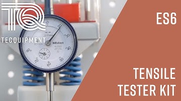 Tensile Tester Kit ES6 - Engineering Science - TecQuipment