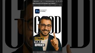 Insane Text Effect in Photoshop in 30 Seconds! 🔥 #shorts