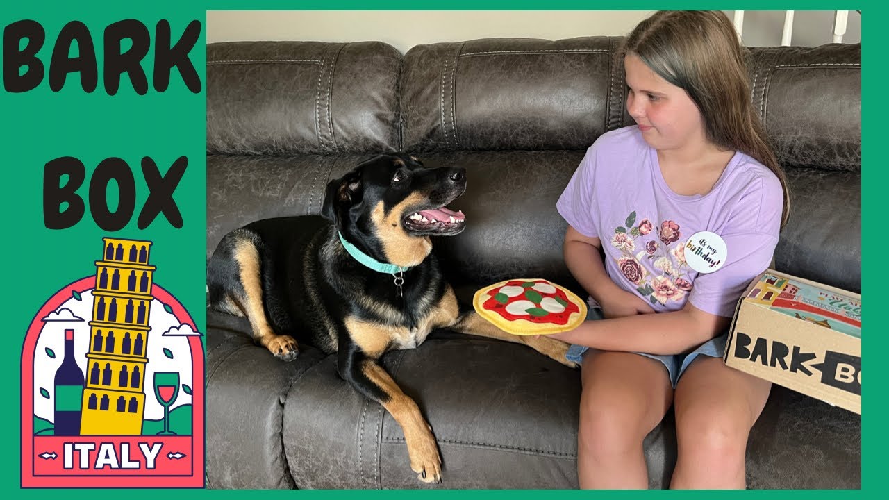 Italy 🇮🇹 Bark Box!  🐶 August BarkBox