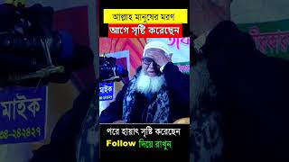 আল্লাহ মানুষের মরণ আগে সৃষ্টি করেছেন পরে হায়াৎ সৃষ্টি করেছেন মাওলানা লুৎফুর রহমান shortsvideo