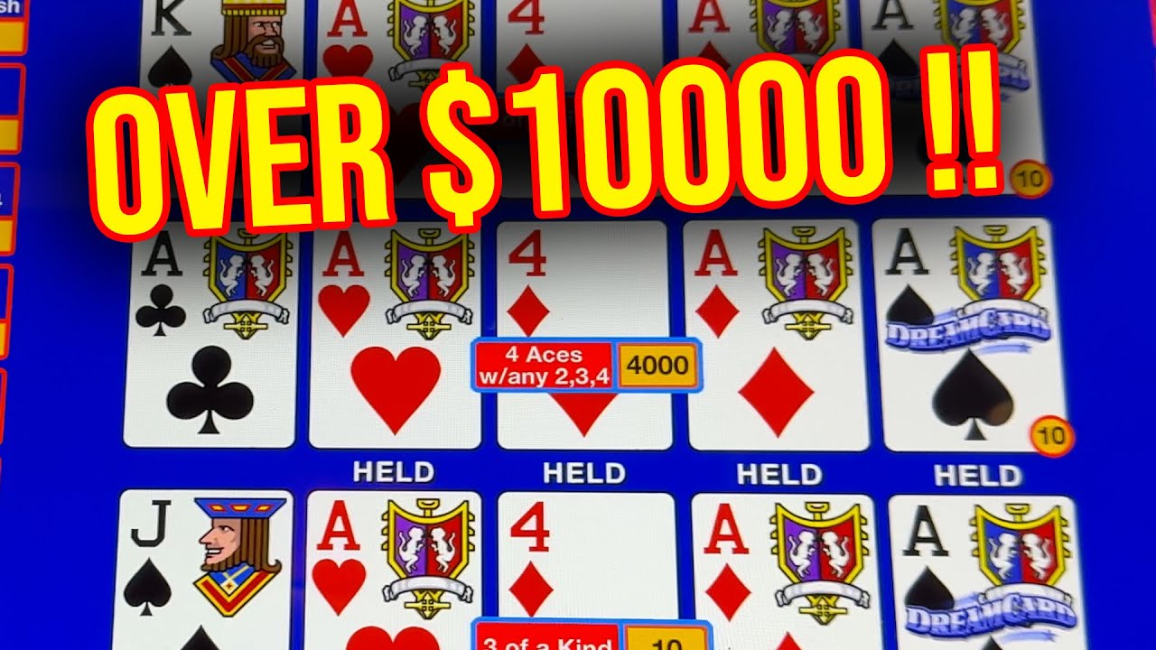 UNBELIEVABLE EPIC RUN ON DREAM CARD POKER!! JACKPOT AFTER JACKPOT