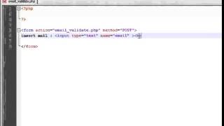 email format validation php tutorial in bangla