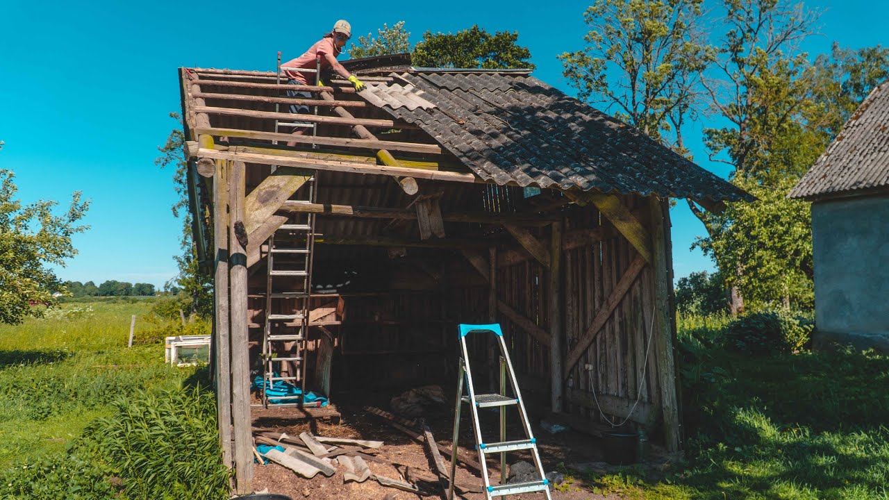 Destroying the Small Barn - YouTube