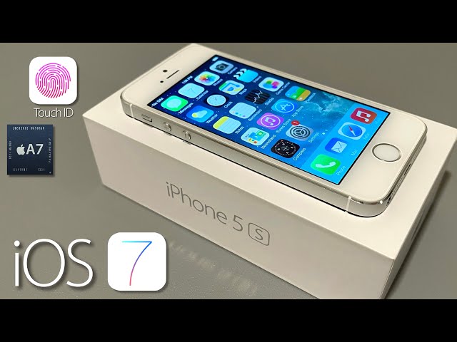 Unboxing an iPhone 5s that hasn't been updated since 2013! - YouTube