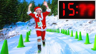 I tried to win a 5K race dressed as Santa