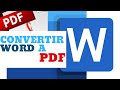 De WORD a PDF Fácil, Rápido y Gratis ⭐