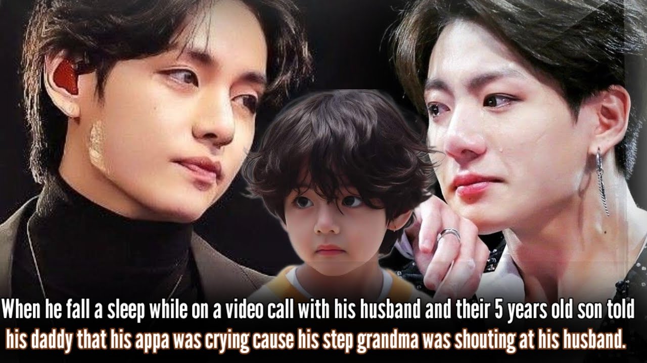 1/2 Когда он заснул во время видеозвонка с мужем... Taekook Oneshot Генеральный директор Тэ