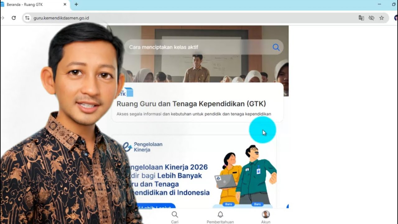 Cara Mengisi Pengelolaan Kinerja Guru di Ruang GTK 2026