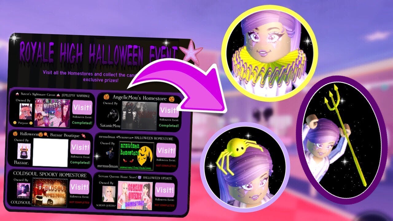 All Halloween Candies In Nutest Angelicmou And Bazaar S Homestores Royale High Youtube - bazaar candy roblox