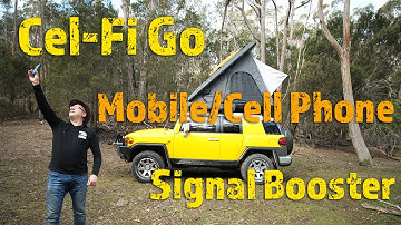 Cel-Fi Go Mobile/Cell Phone Signal Booster | @4xAdventures #adventure #4wd #touring
